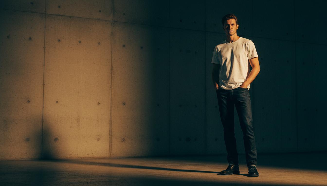 Premium dark indigo selvedge jeans for men - B2B denim manufacturing